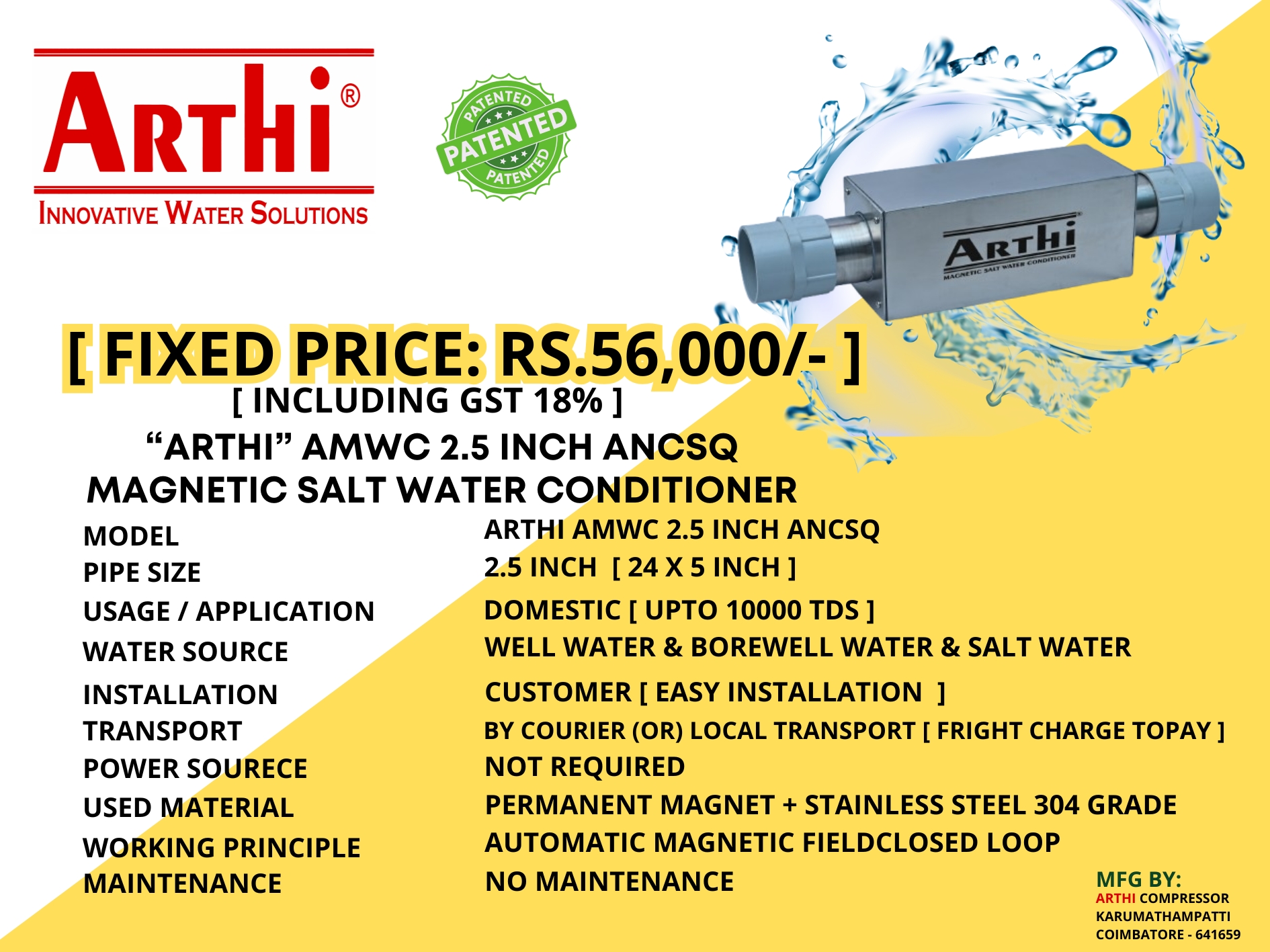 Arthi Innovative Water Solutions