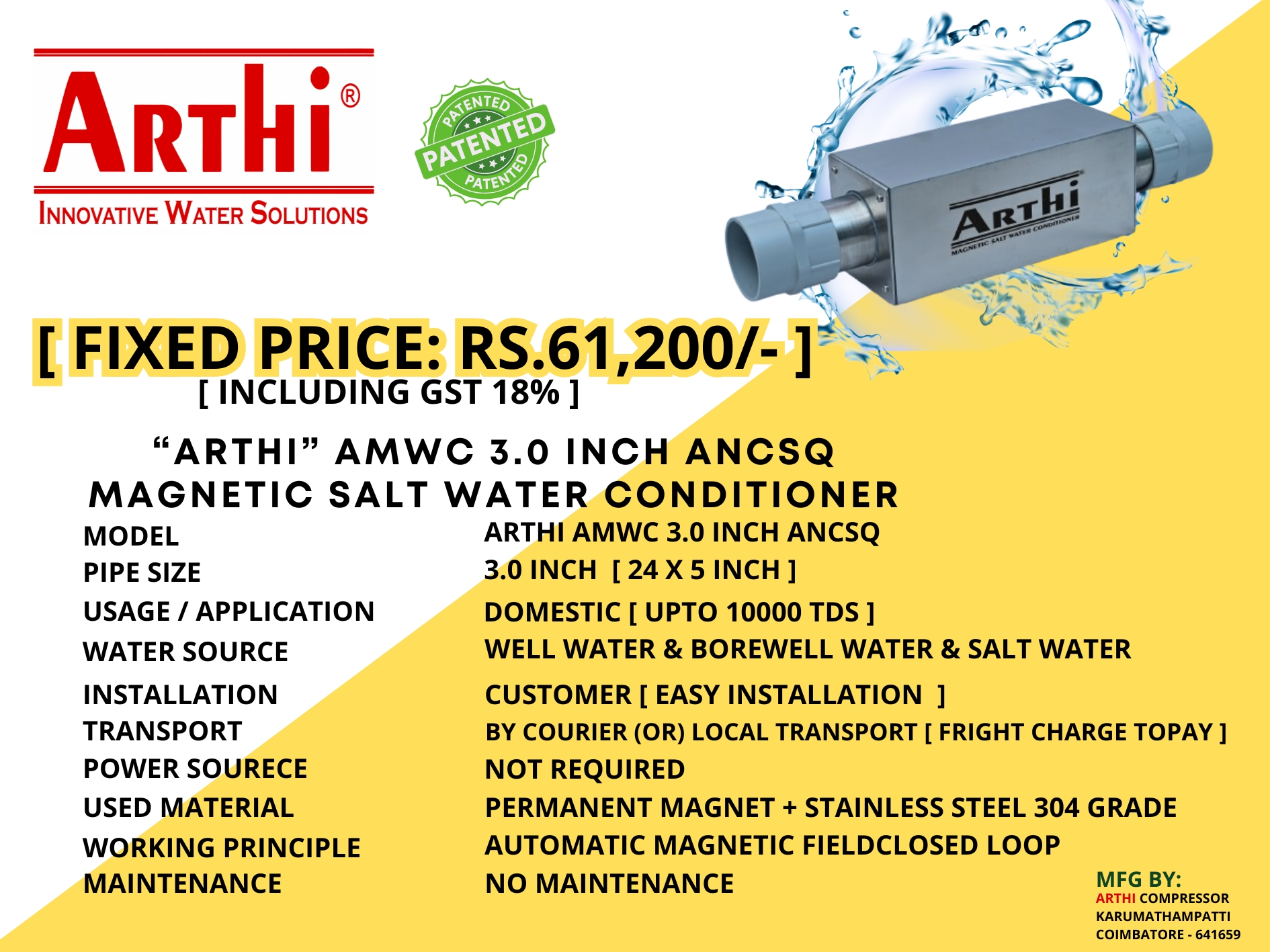 Arthi Innovative Water Solutions