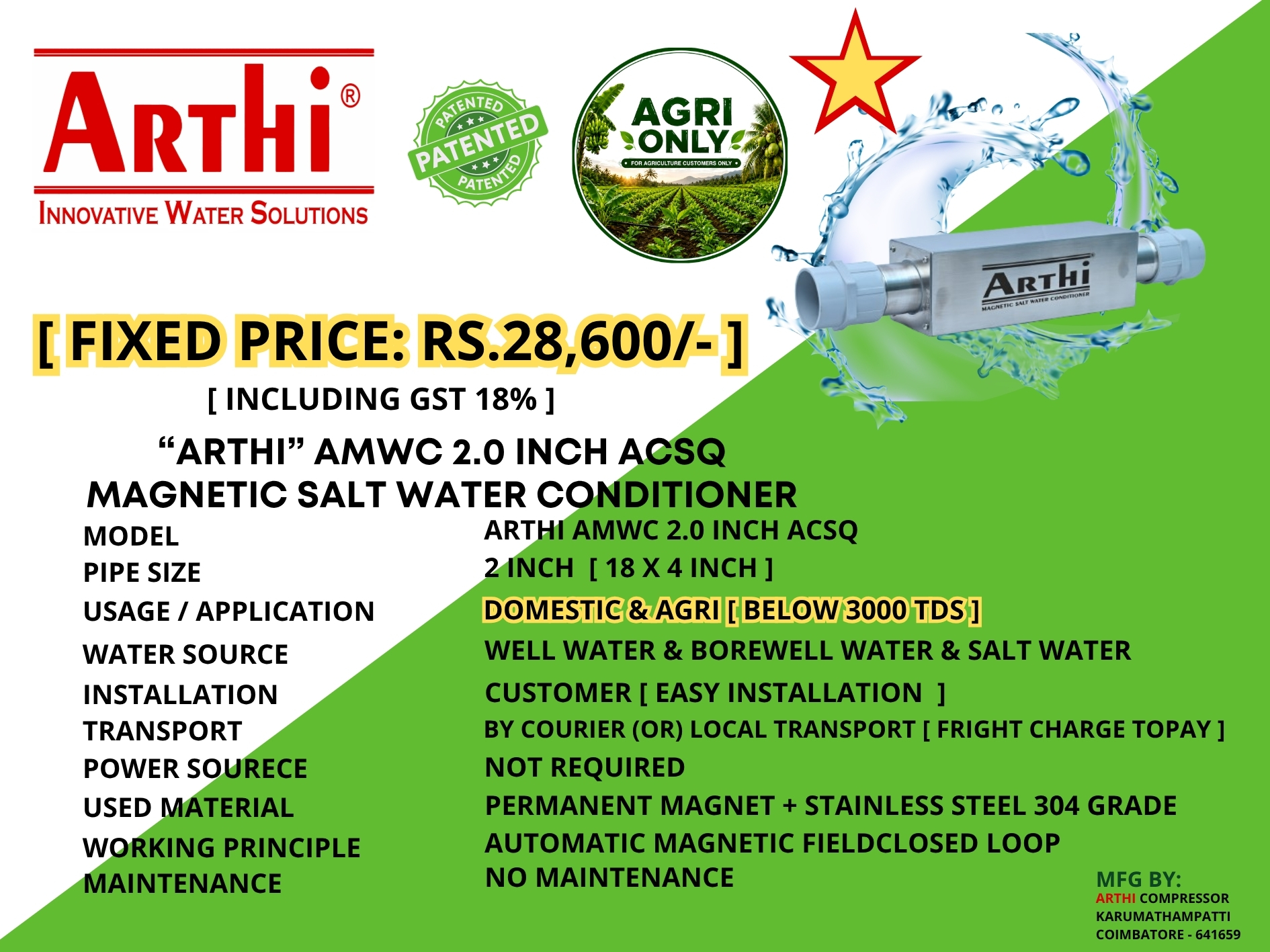 Arthi Innovative Water Solutions