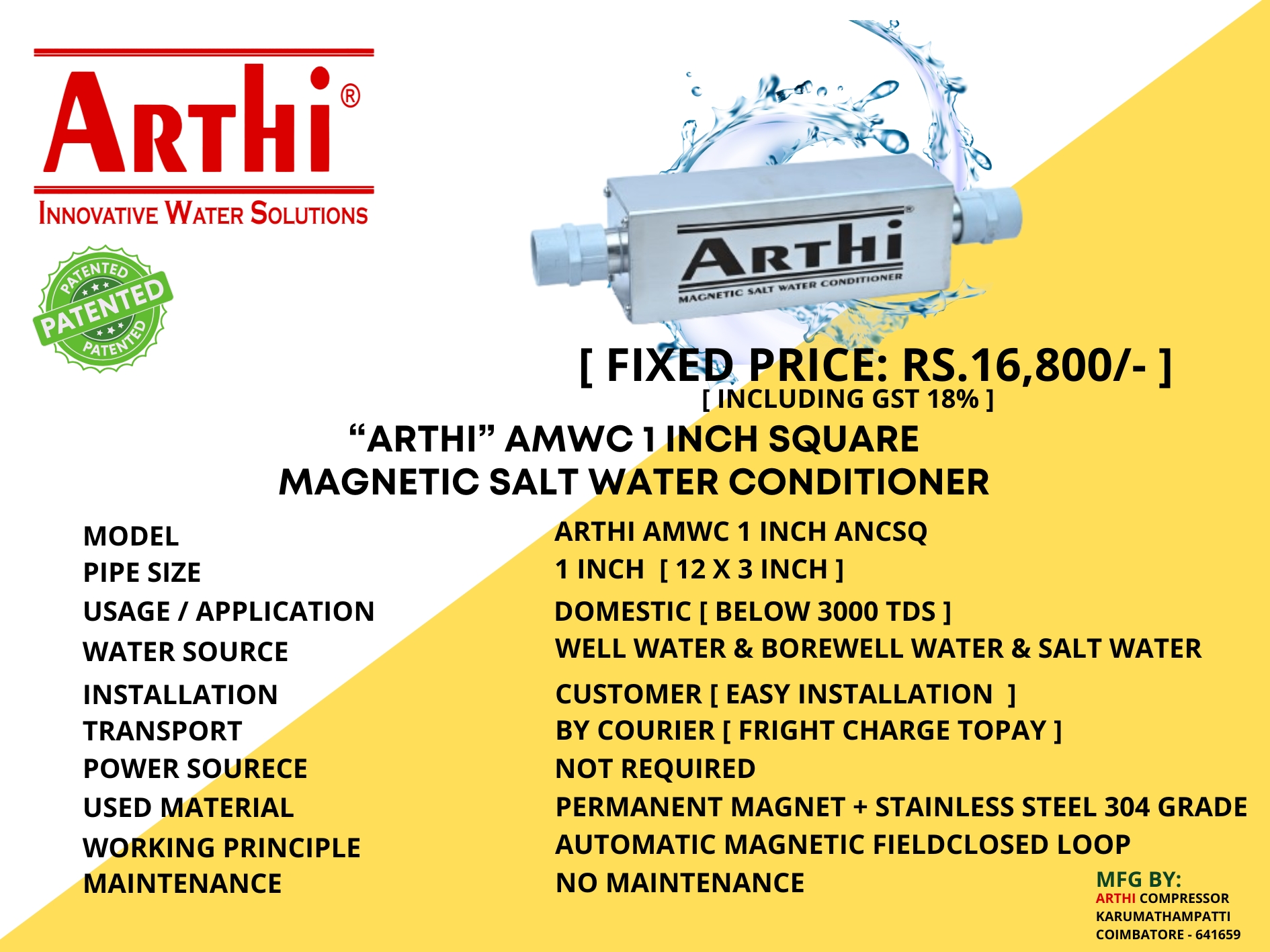 Arthi Innovative Water Solutions