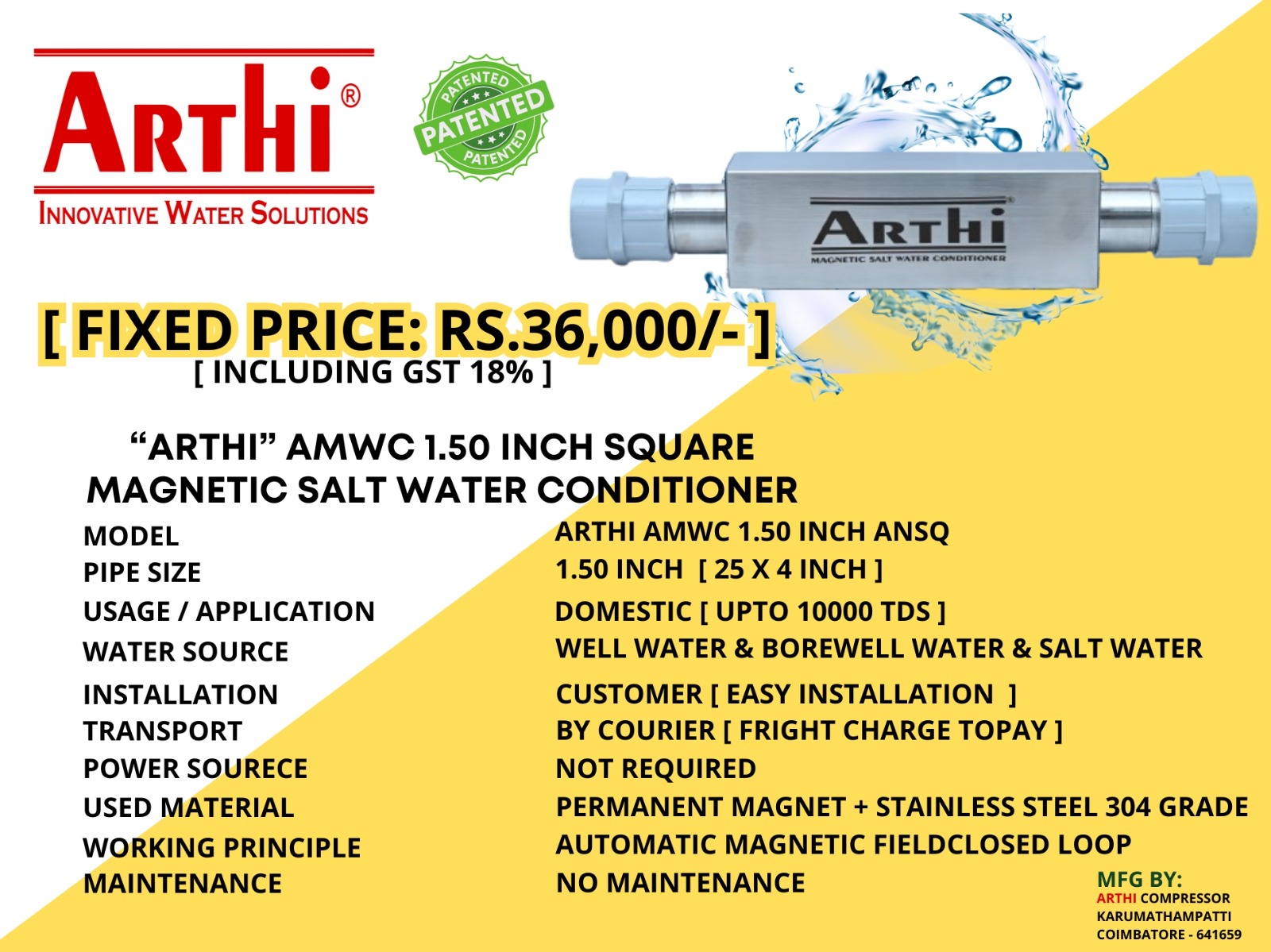 Arthi Innovative Water Solutions