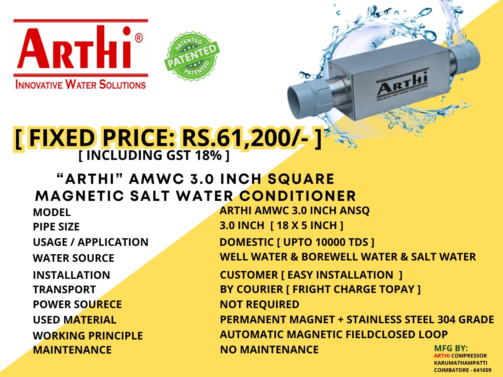 Arthi Innovative Water Solutions