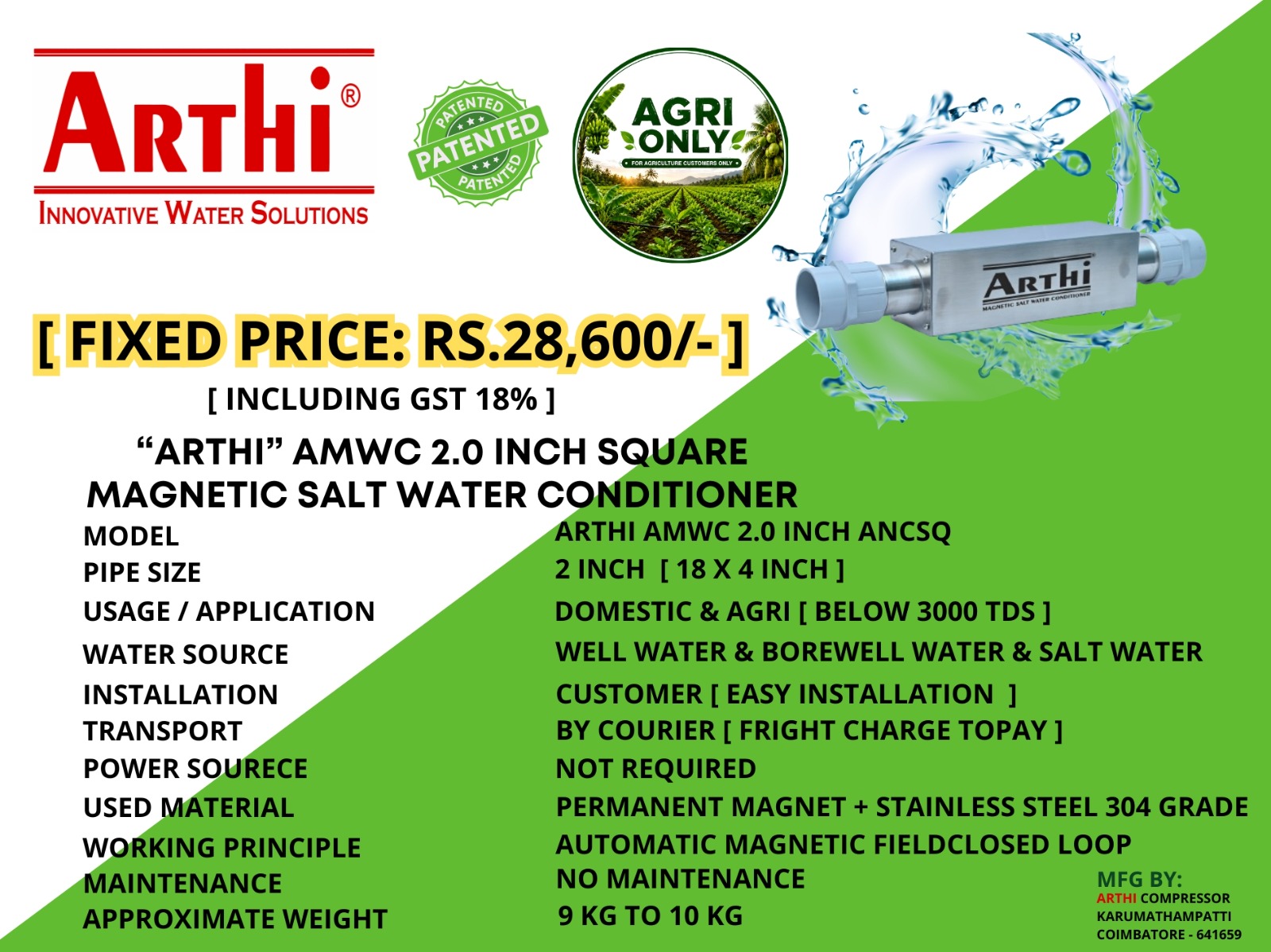 Arthi Innovative Water Solutions
