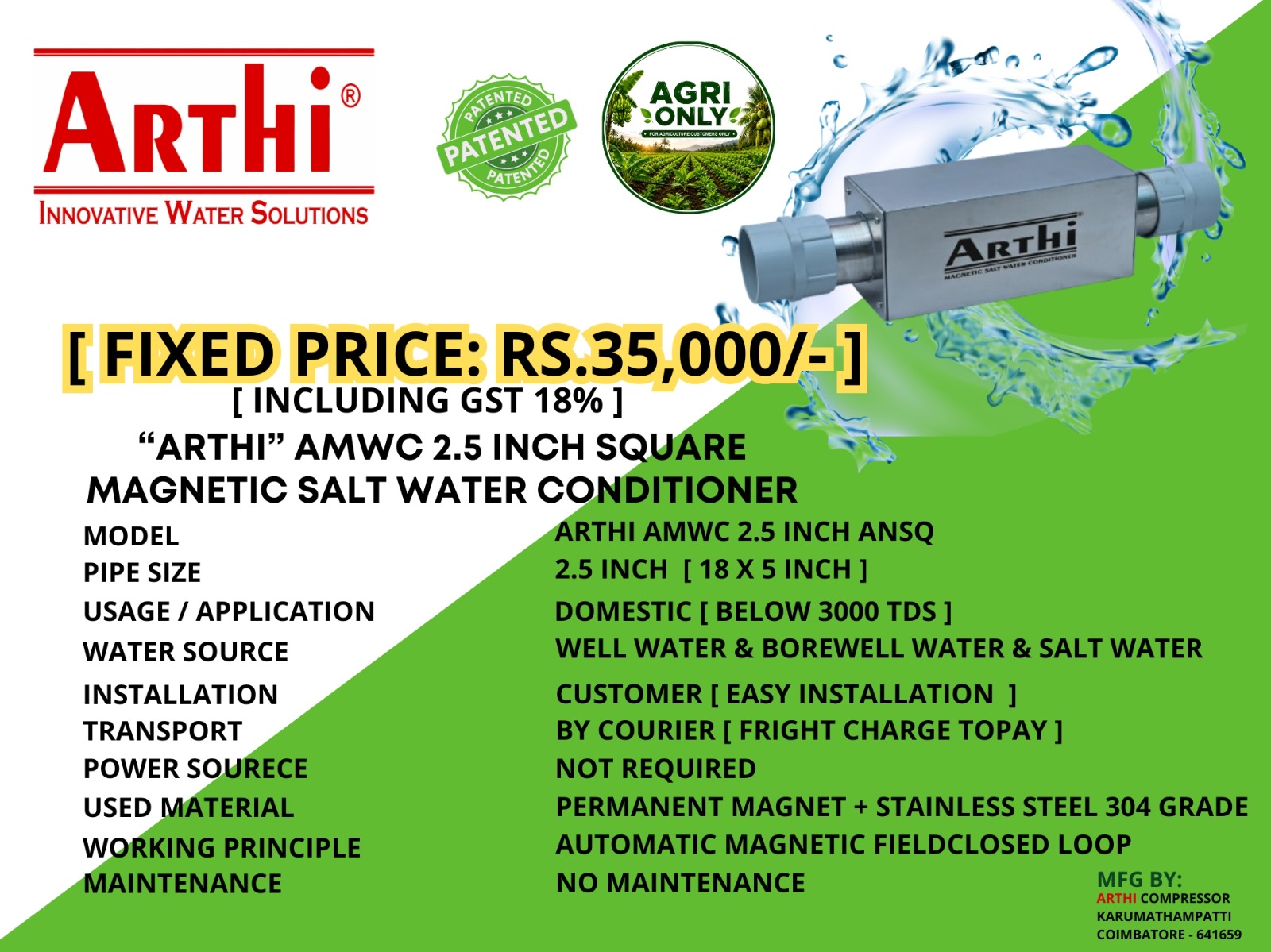 Arthi Innovative Water Solutions