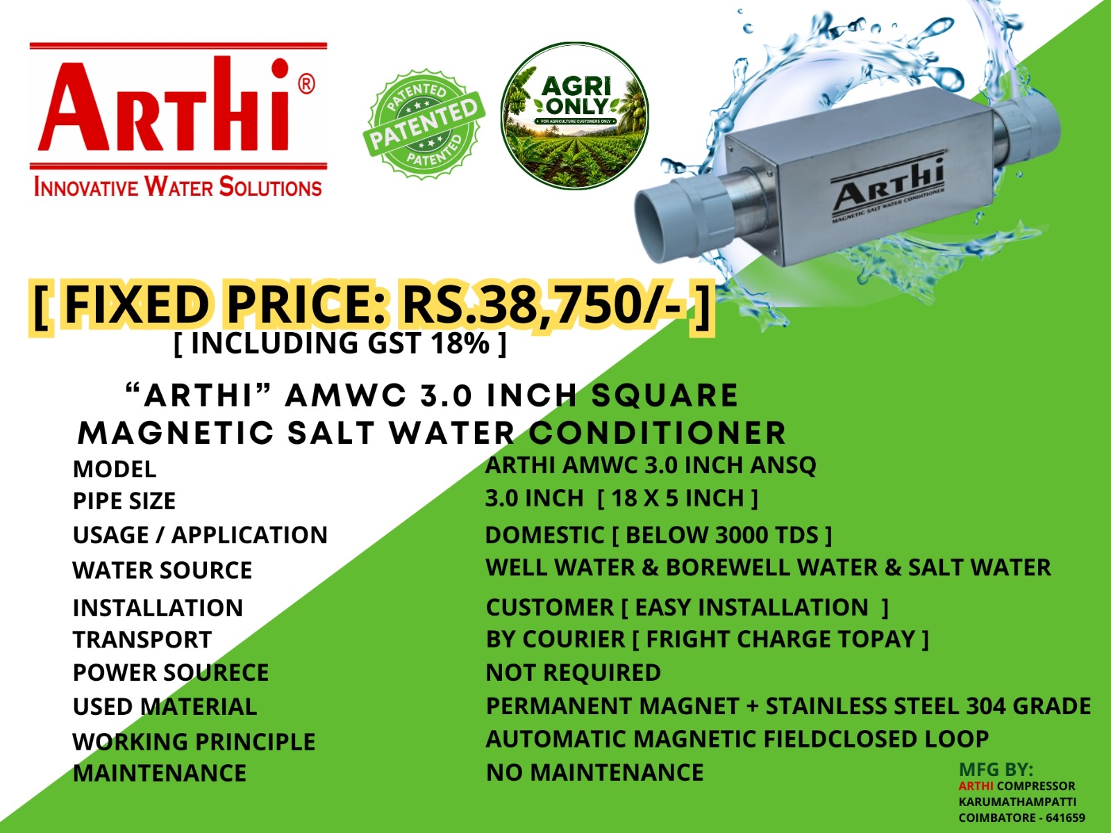 Arthi Innovative Water Solutions